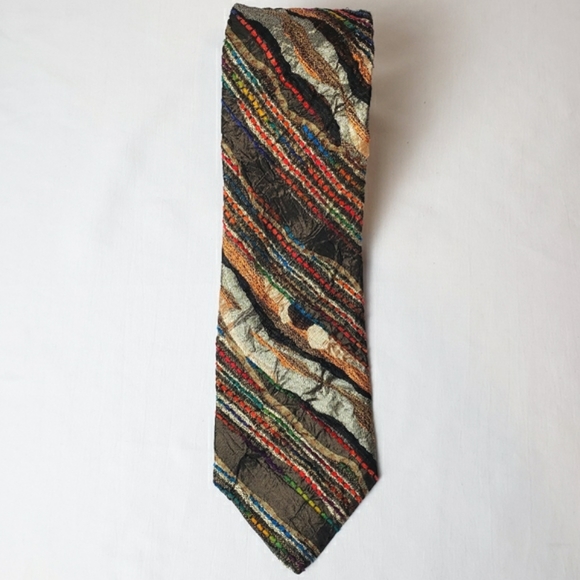 COOGI Vintage Silk Tie - Picture 1 of 11